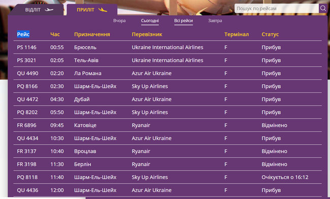 Ð’ аеропорт БориÑпіль прибули 12 літаків з українцÑми з-за кордону 01 dqxikeidqxitkant