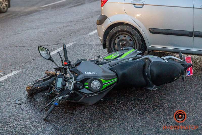 Мотоциклист ехал по Космической в сторону жилого массива Победа