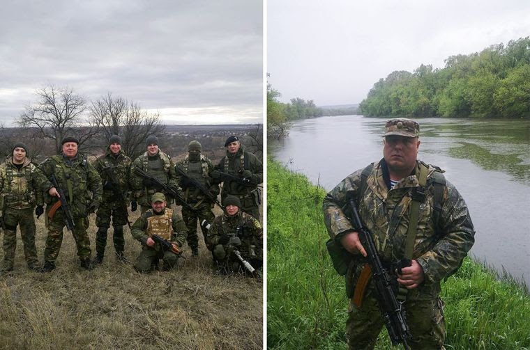 Архівні фотографії з командиром батальйону поліції «Луганськ-1» Сергієм Губановим