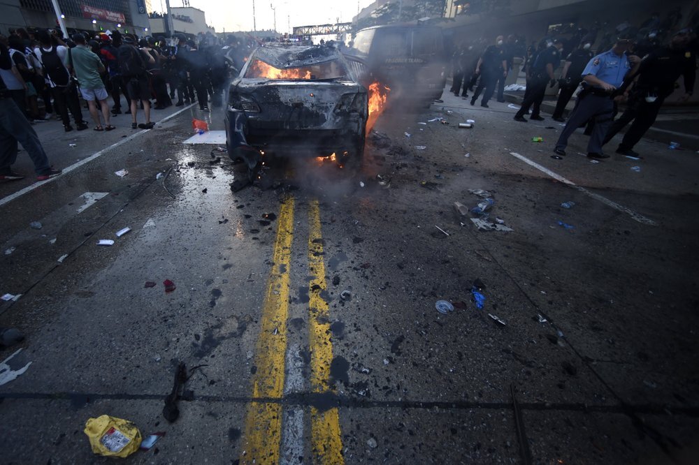 Протесты в США после смерти Джорджа Флойда