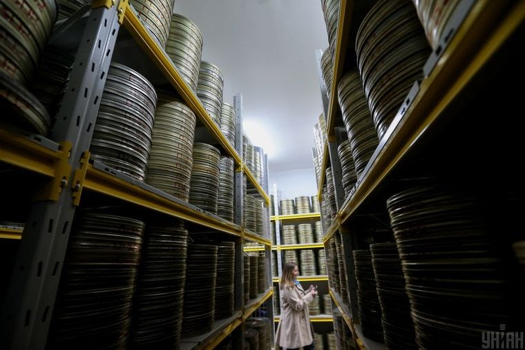 Сховище Фільмофонду Національного центру Олександра Довженка у Києві, 27 квітня 2017 року