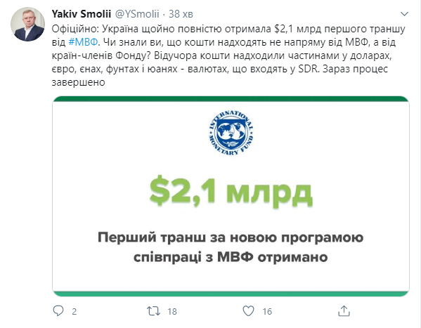 Яков Смолий в Твиттер dqxikeidqxiqqeant