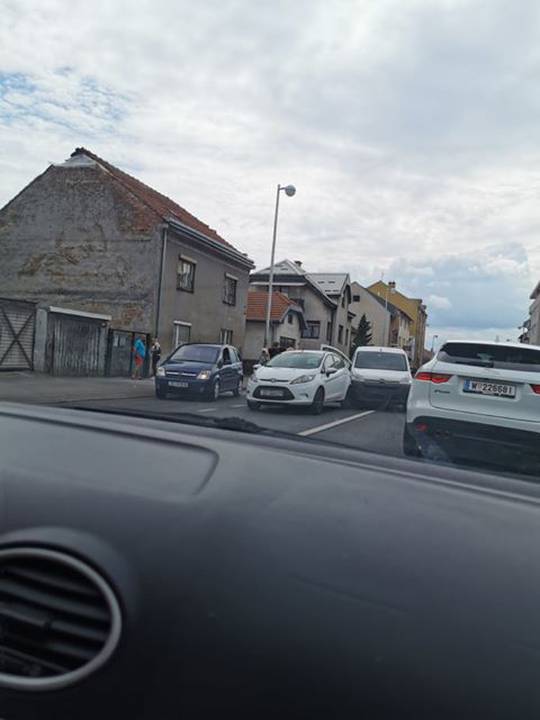 В Хорватии выпал снег