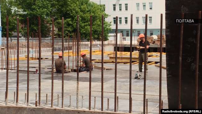 Полтавский областной кардиоцентр. завершение строительства