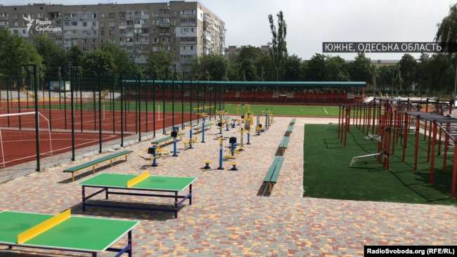 Спортивный комплекс. Город Южный, Одесская область