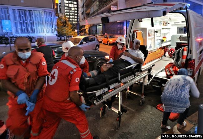 Ливанские медики и работники госпиталей говорят, что уже ни одного свободного места для поступающих все время пострадавших у них не осталось dqxikeidqxitkant