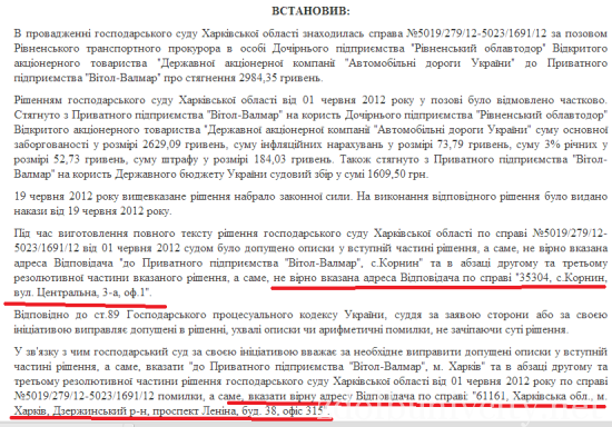 pereizd Vitol do Xarkova