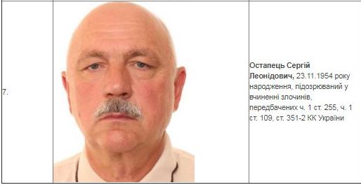 НАБУ объявило в розыск председателя ОАСК Вовка, его заместителя, трех судей этого суда и двух экс-членов ВСП 04