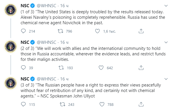 Штаты грозят новыми санкциями против РФ за отравление Навального - 204911 Штаты грозят новыми санкциями против РФ за отравление Навального - фото 204911 dqxikeidqxiqqeant