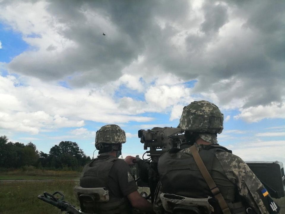 На Житомирщині пройшли авіаційні навчання ЗСУ. ФОТО