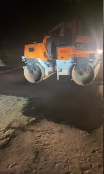 В Озерном срочно начали ремонт дорог перед приездом Зеленского. dqxikeidqxitkant