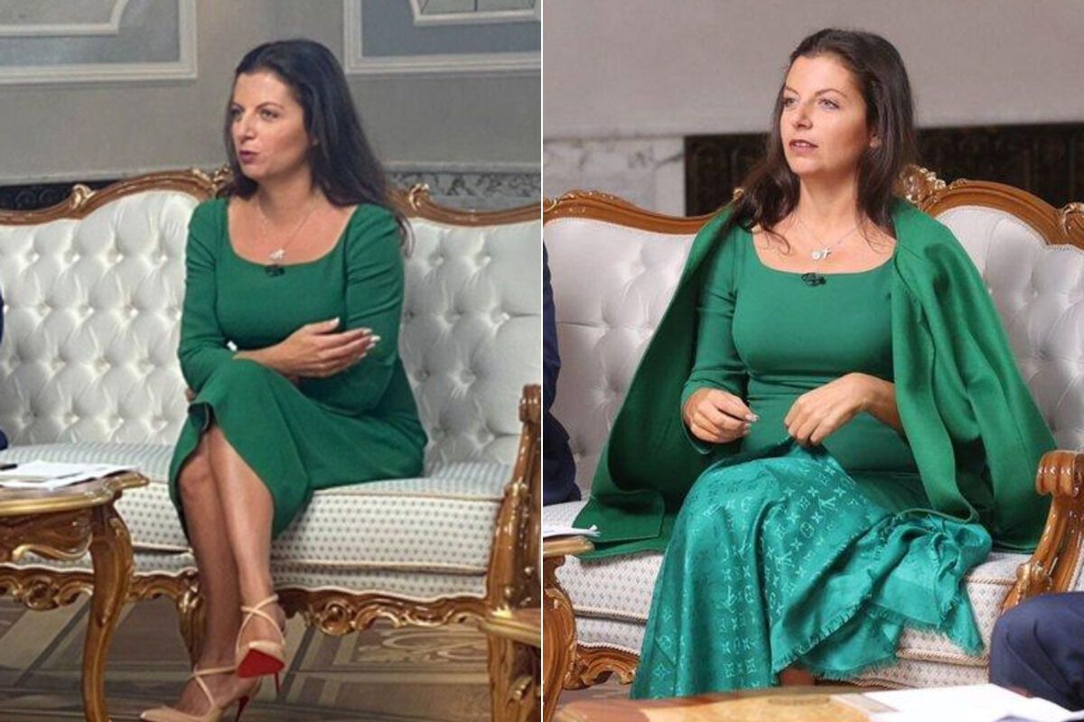 Маргарита Симоньян. коллаж