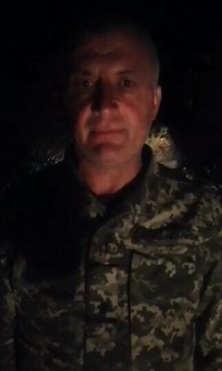 Майор Юрий Грибчук извинился перед матерью погибшего воина.