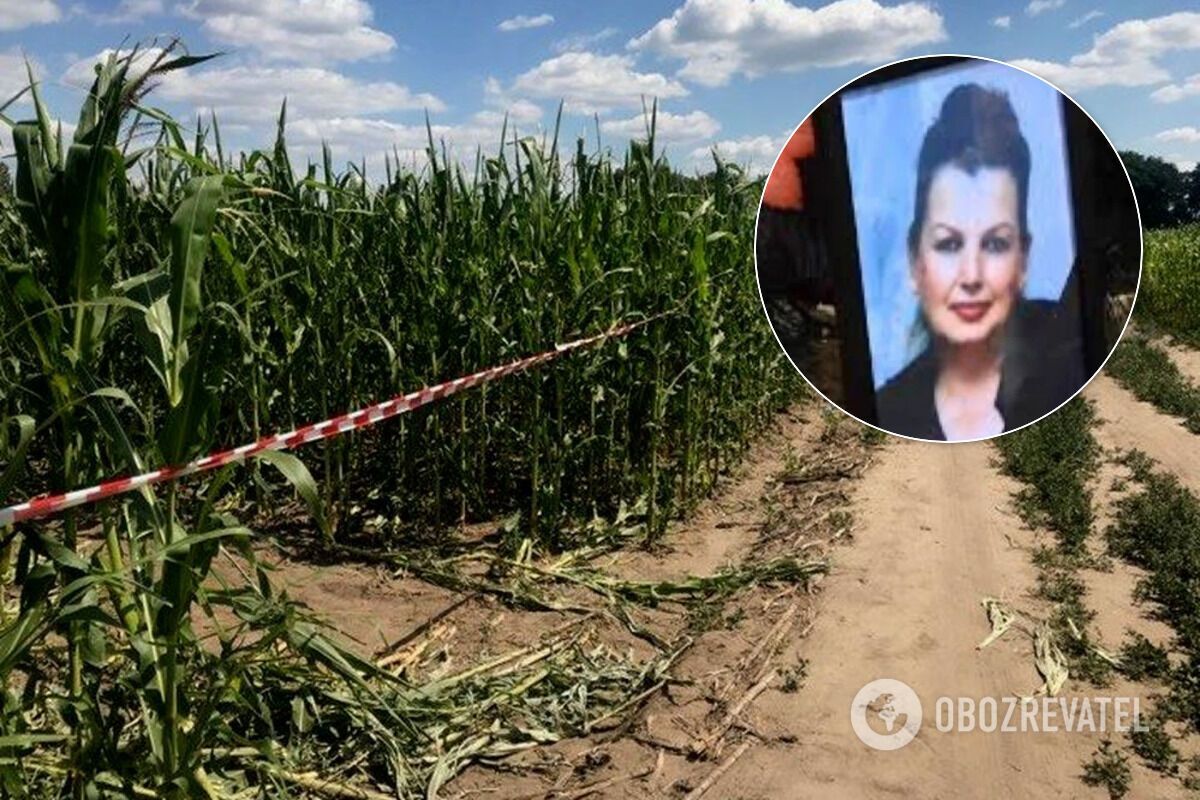 Поле, на котором была убита Антонина Шпир dqxikeidqxitkant