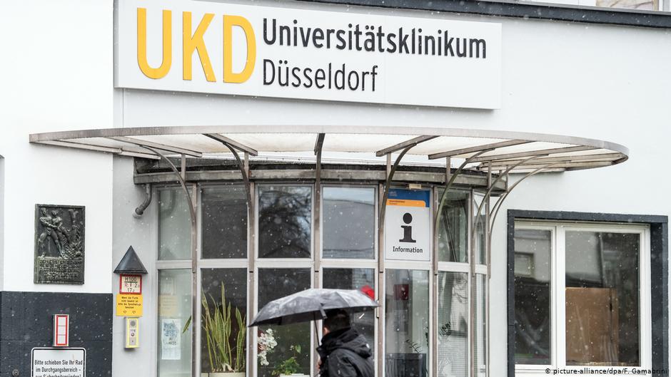 Deutschland Uniklinik Düsseldorf | Coronavirus dqxikeidqxiqqeant
