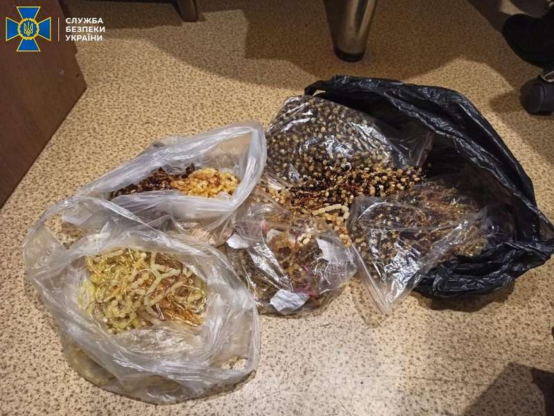 СБУ вилучила майже тонну бурштину, який везли в Азію. ФОТО