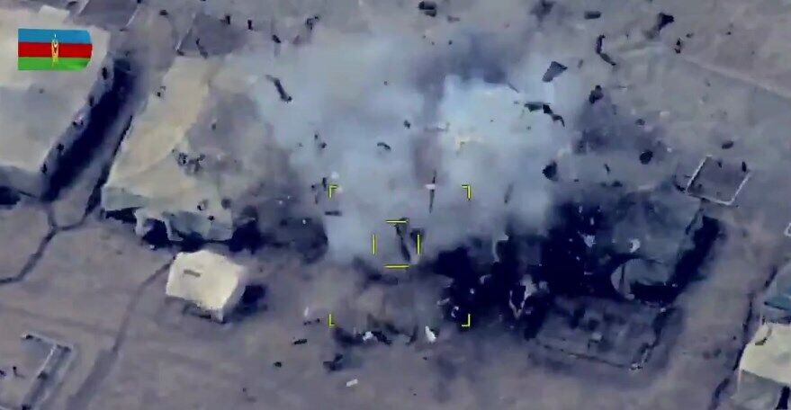 Азербайджан уничтожил армянский командный пункт. dqxikeidqxiqqeant