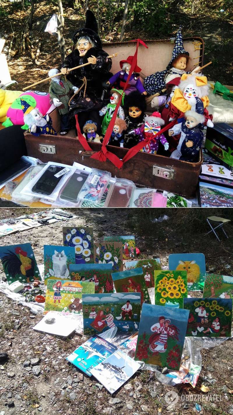 На блошином рынке продают не только антиквариат