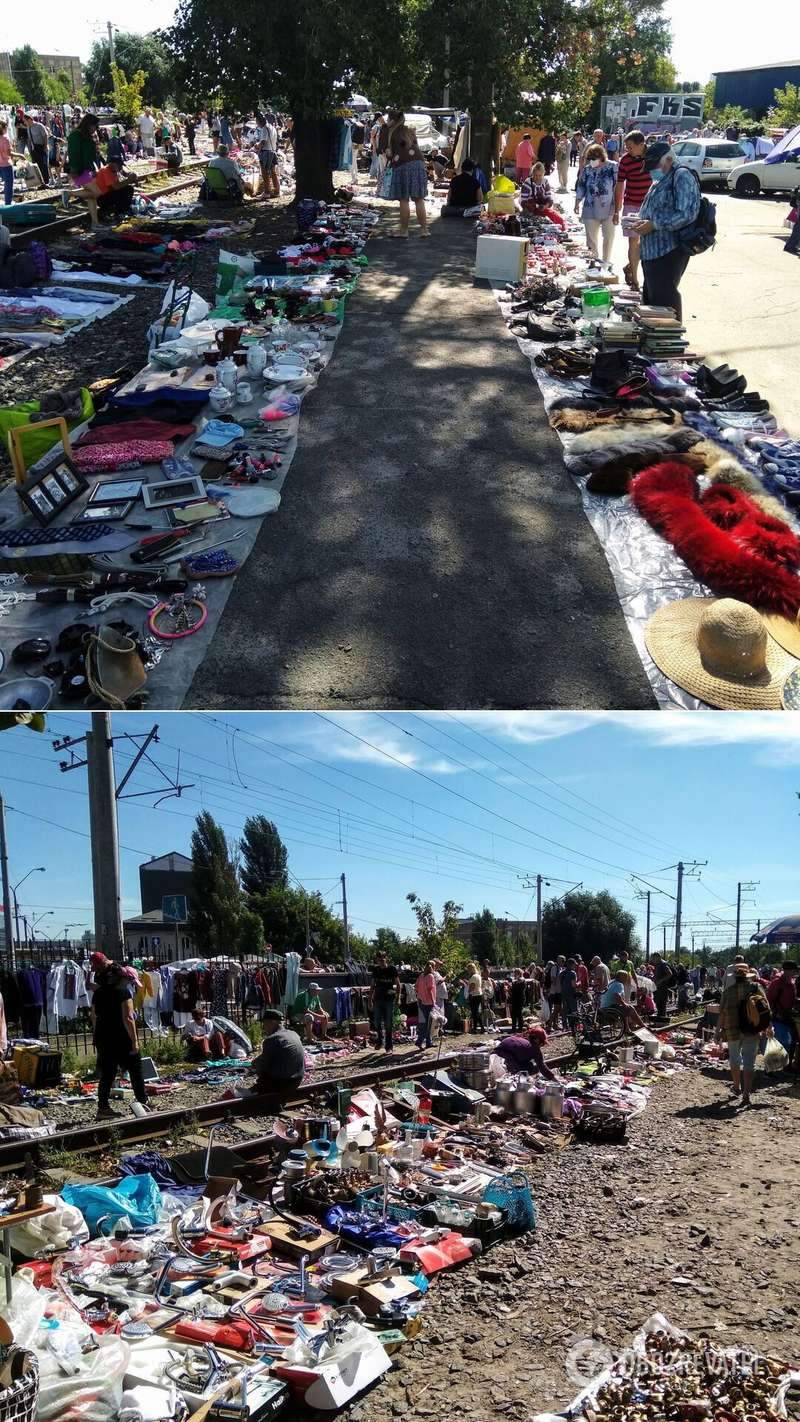 Не редко на блошином рынке продают краденые вещи