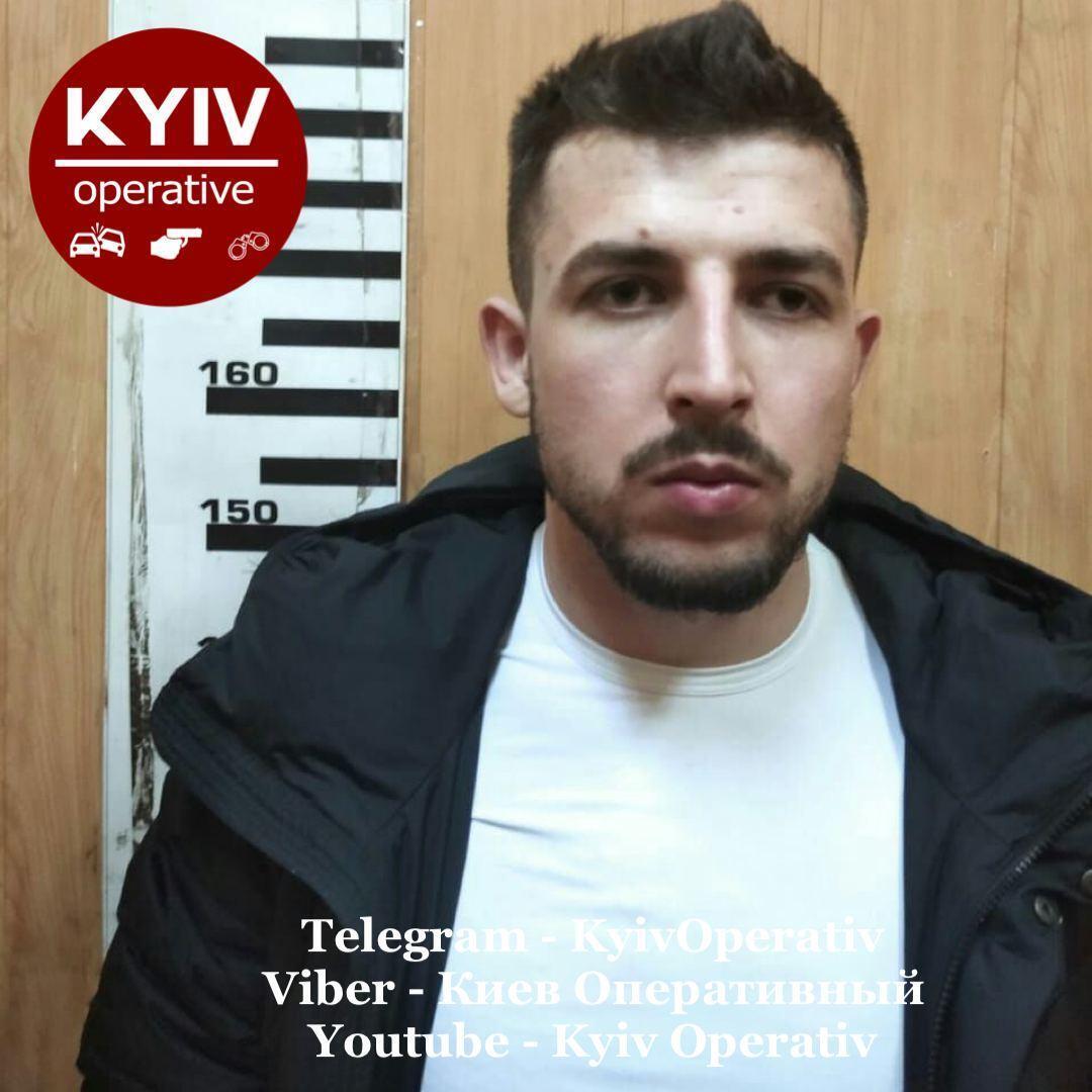 25-летний Назарий Мельник стрелял в полицейского в Киеве dqxikeidqxiqqeant