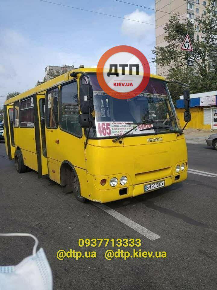 В Киеве произошло смертельное ДТП с участием маршрутки