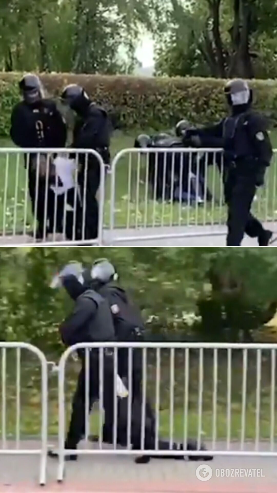 Задержание ОМОНом подростка в Гродно dqxikeidqxitkant