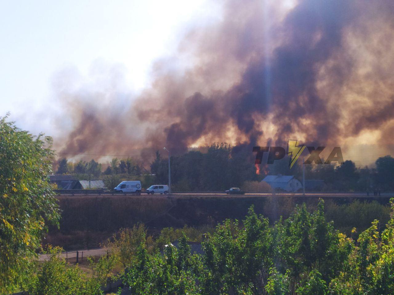 Пожар в Жихаре.