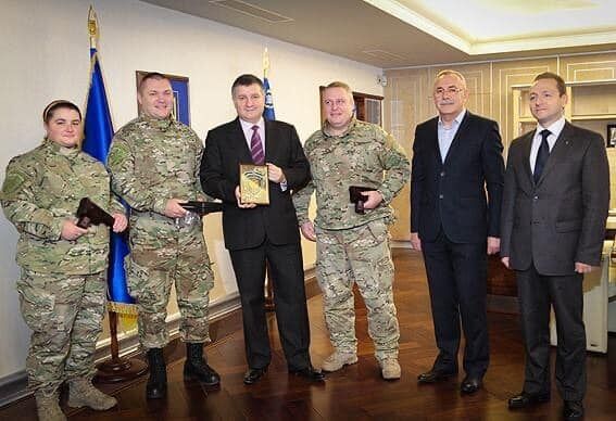 Ветеран Инна Янголенко имела наградное оружие