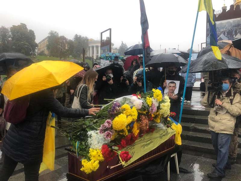 Прощание с Николаем Микитенко.