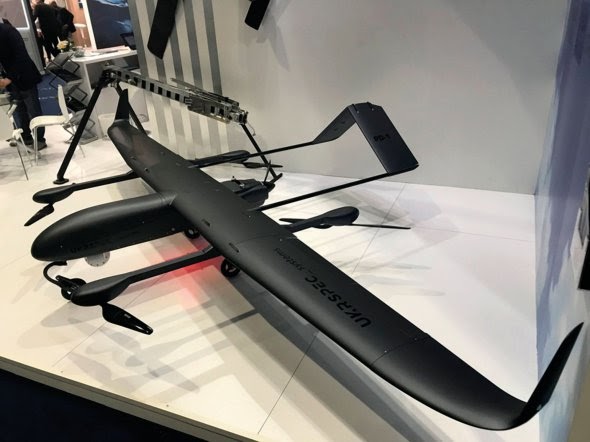 Тактичний український безпілотник PD-1AF із вертикальним зльотом уперше продемонстрували 5–27 лютого 2018 року на спеціалізованій виставці UMEX в Об’єднаних Арабських Еміратах