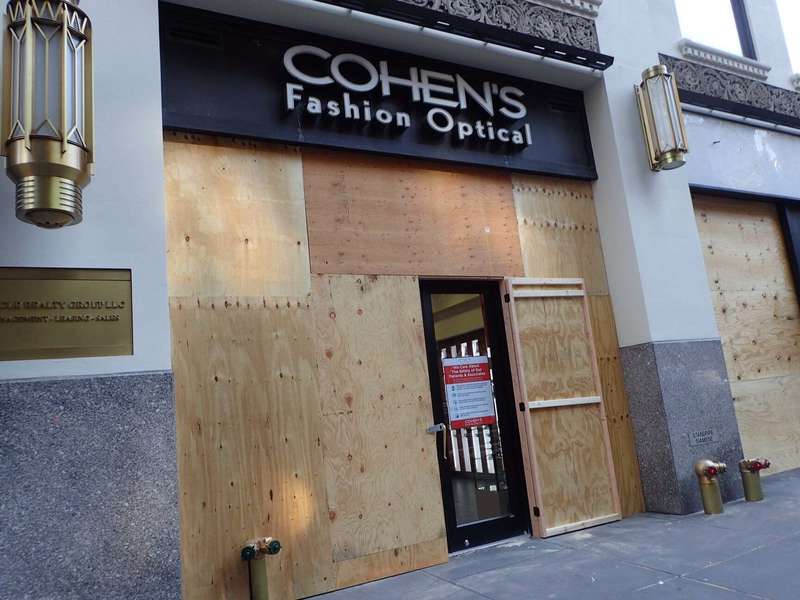 Подготовка города к погромам