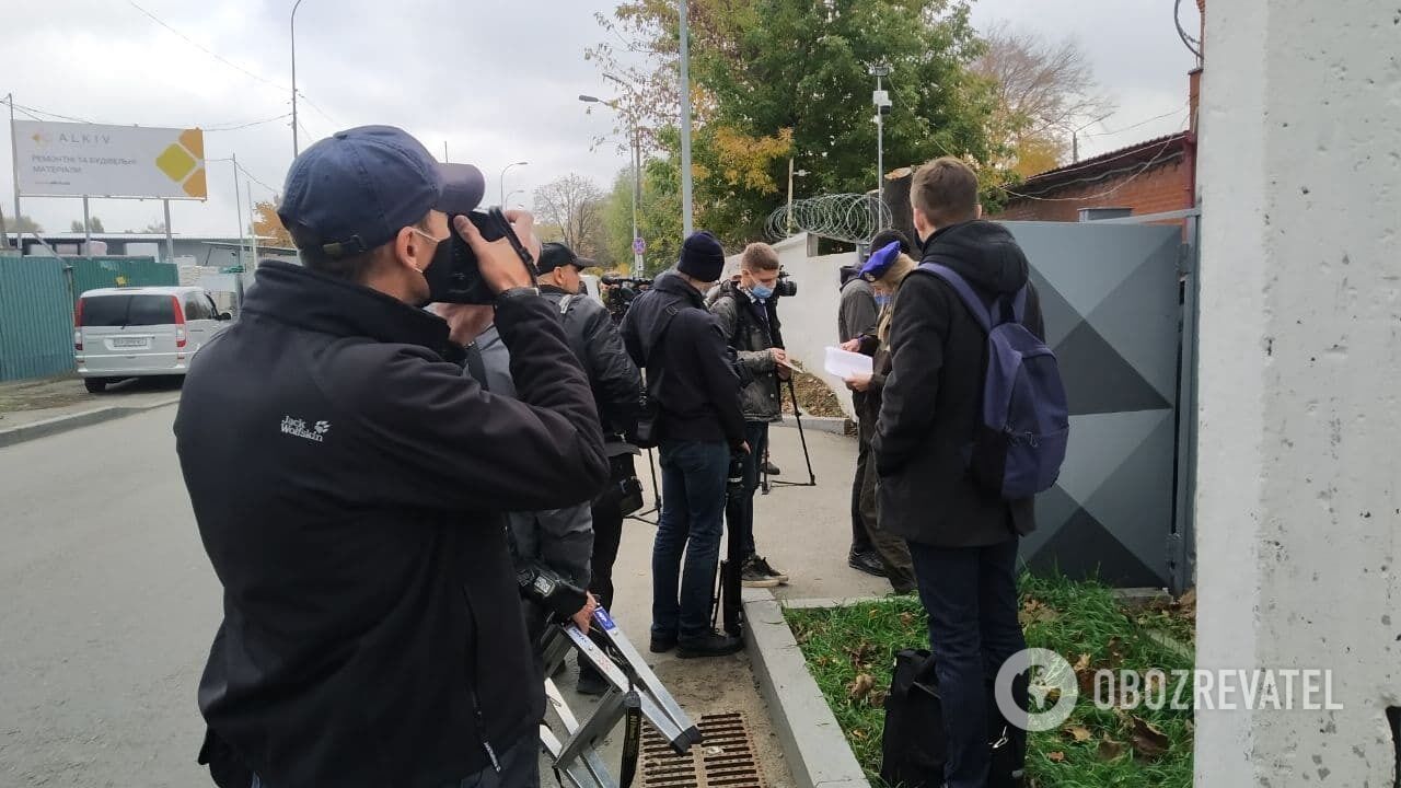 Маркива встречают в Киеве.