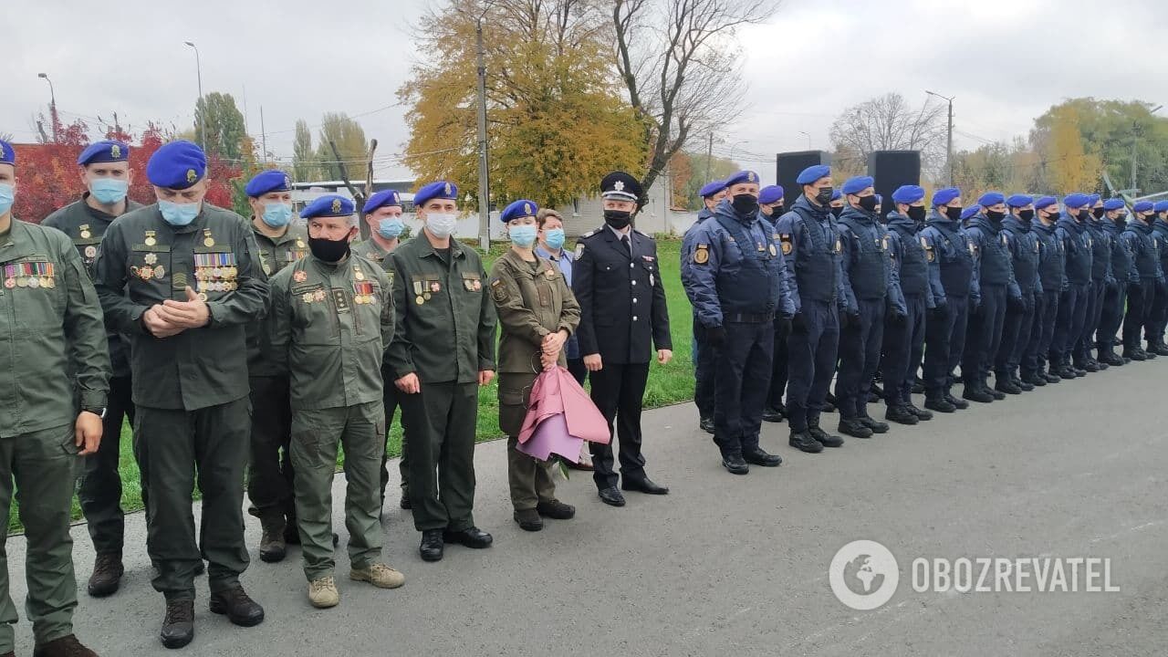 Маркива встречают в Киеве.