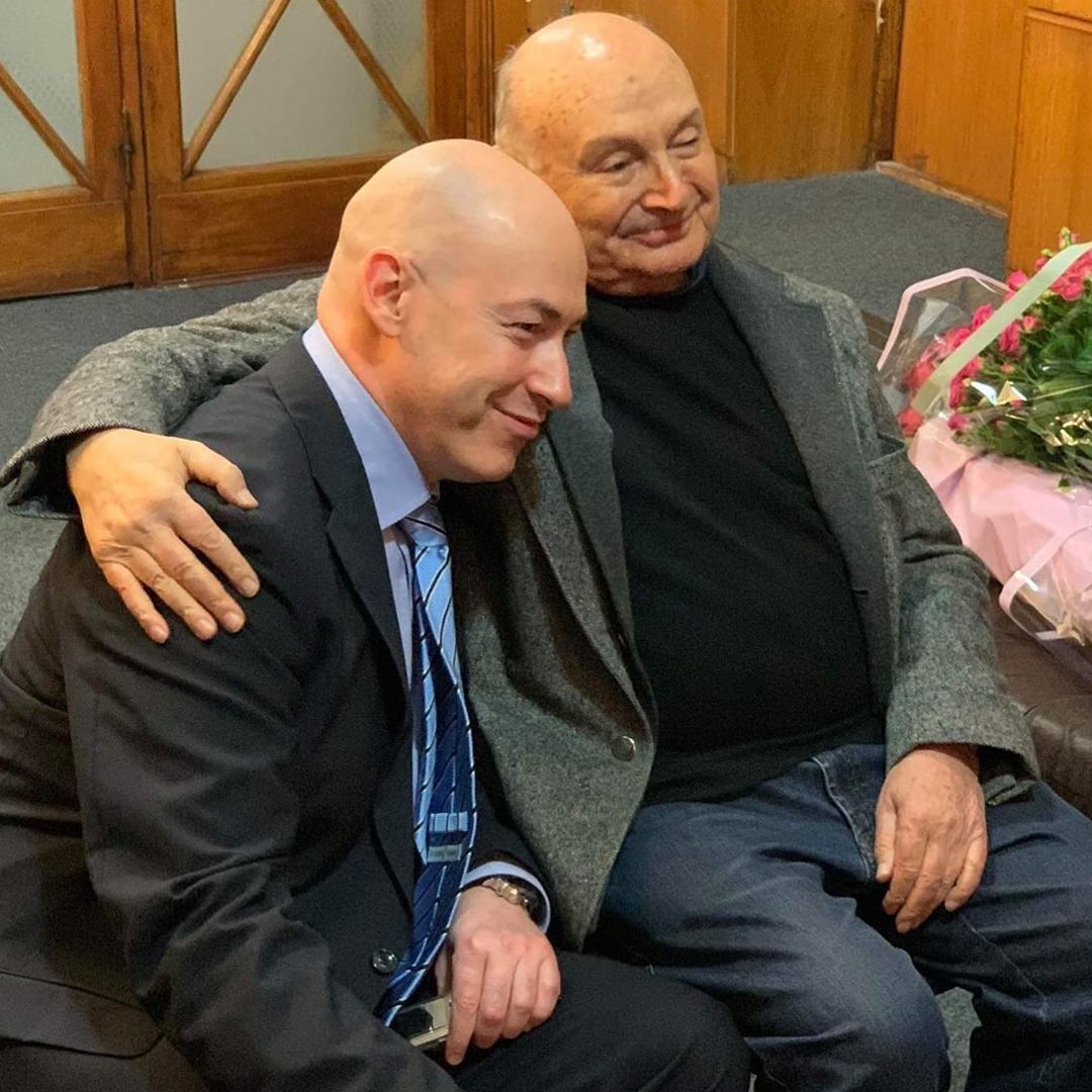 Дмитрий Гордон и Михаил Жванецкий.