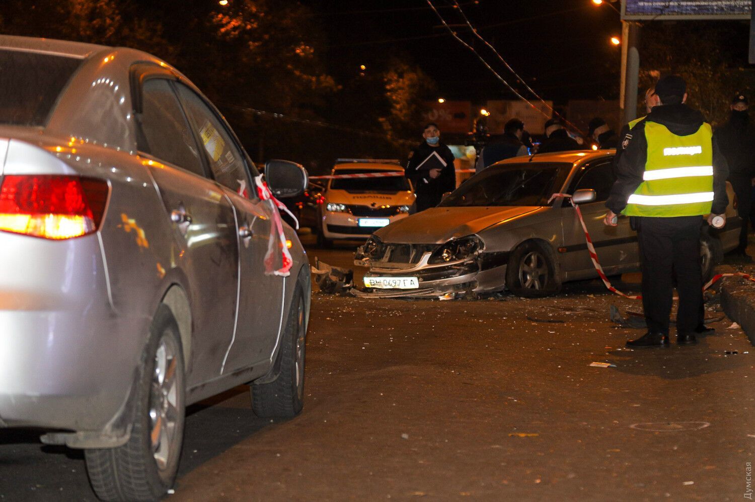 Полиция на месте ДТП