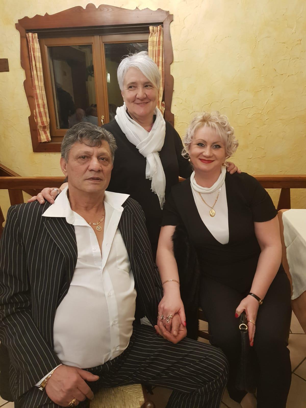 Виктория с Кадрусом в гостях у своей итальянской знакомой