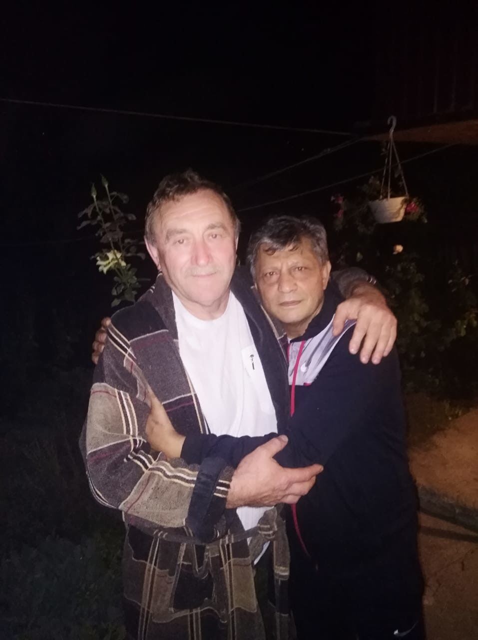 Кадрус с отцом Виктории