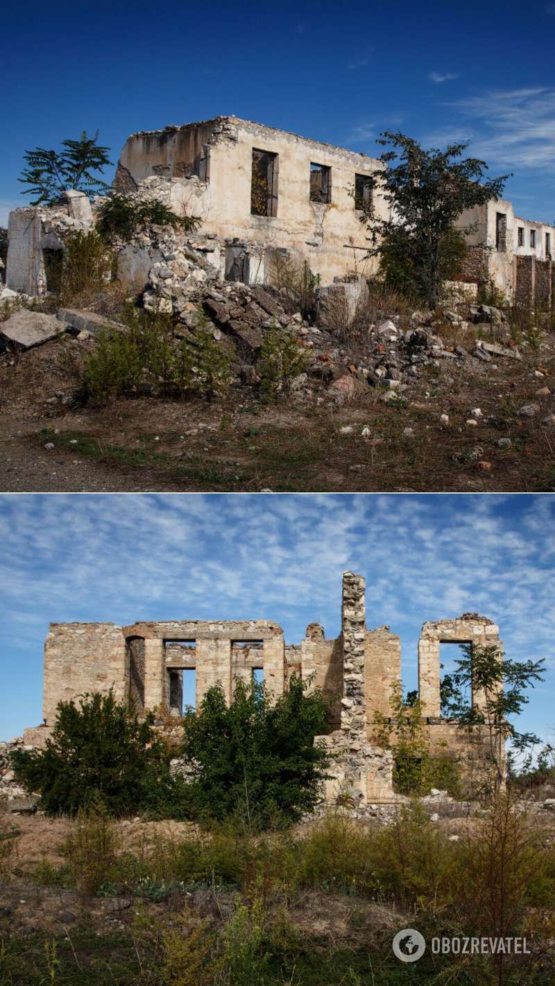 В переводе с азербайджанского Агдам – "Белая крыша", но армяне использовали другое название – Акна, что, по их версии, значить просто отдаленный квартал Аскерана, ближайшего райцентра