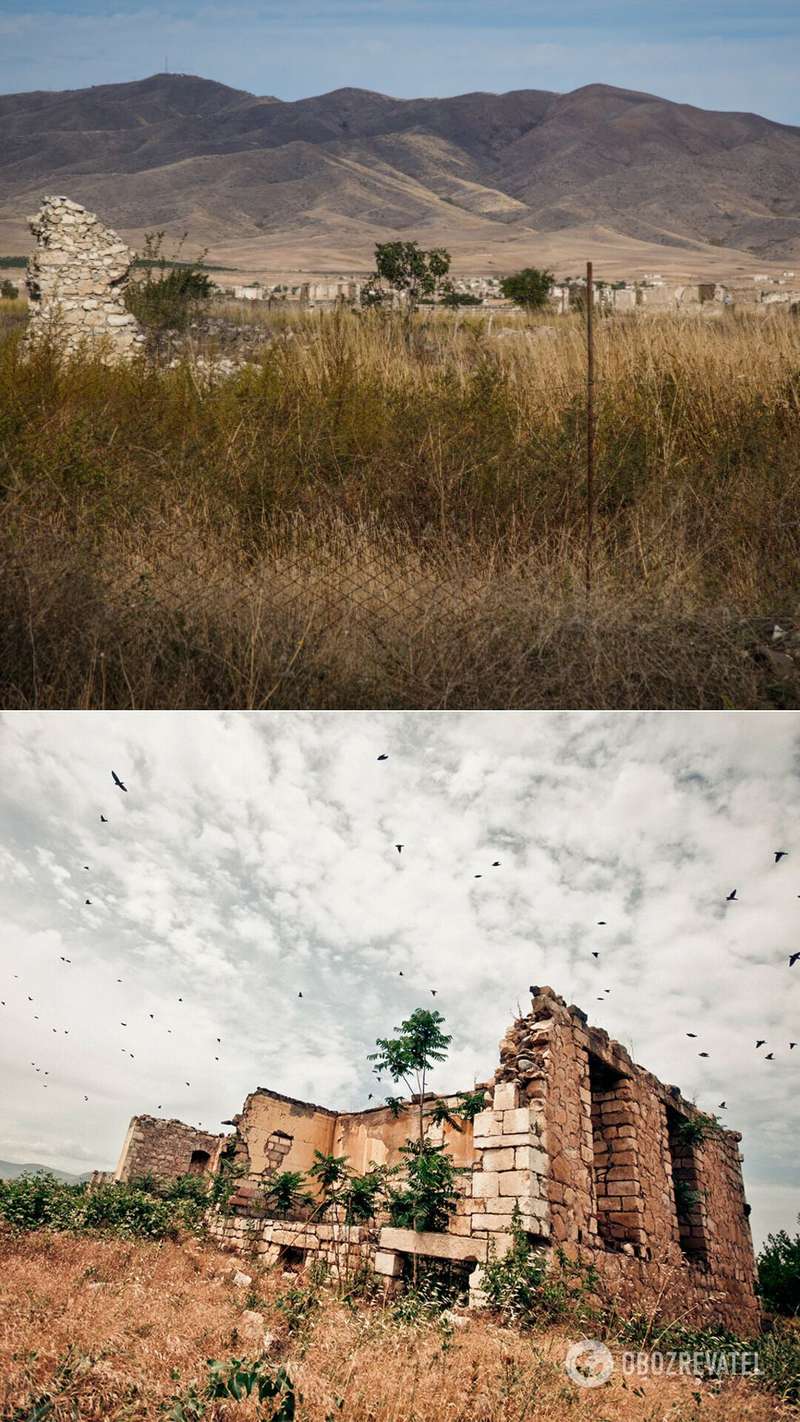 Так выглядел Агдам в 2013 году