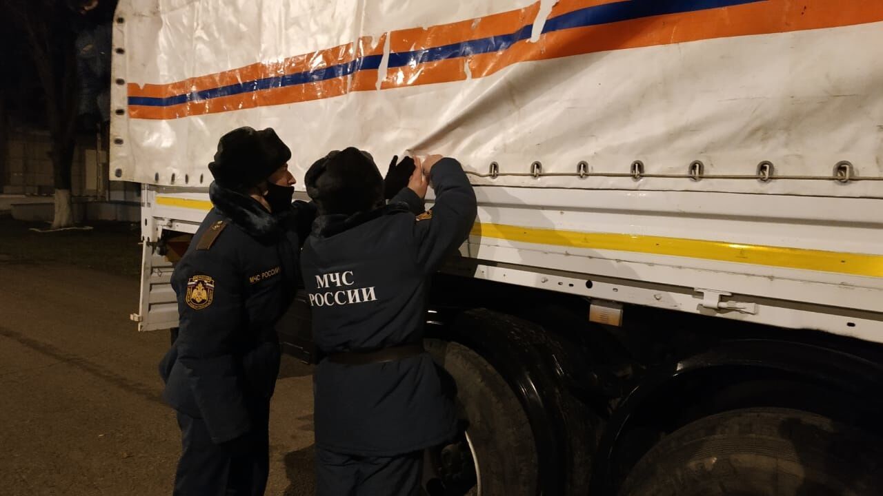 Пять КамАЗов загрузили 45 тоннами строительных материалов dqxikeidqxitkant