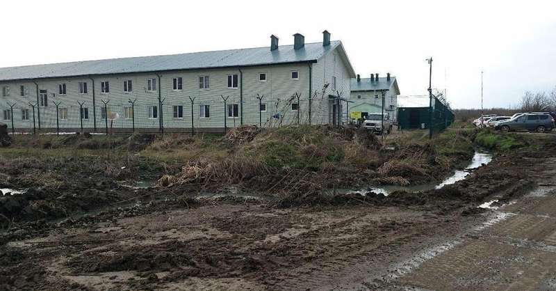 Казармы лагеря ЧВК / фото znak.com