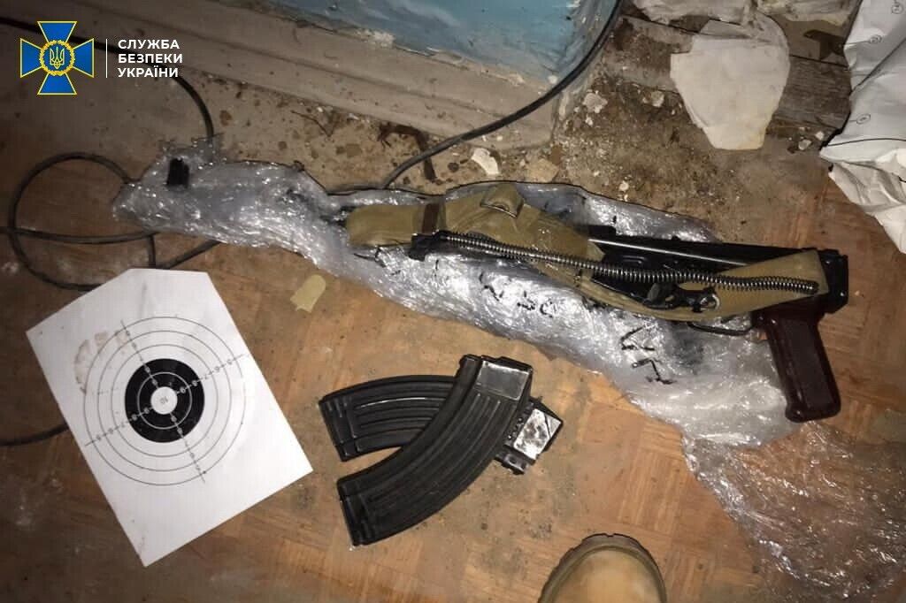 Найденное СБУ оружие