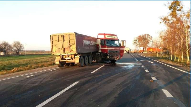 На месте аварии