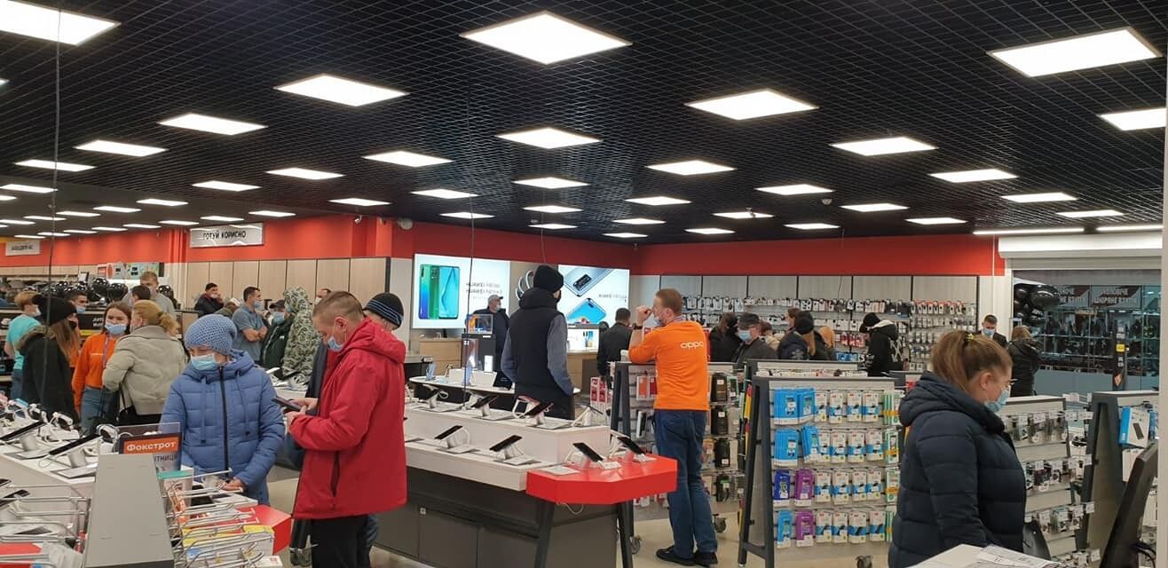 Покупателей в магазине больше, чем предусмотрено карантинными ограничениями