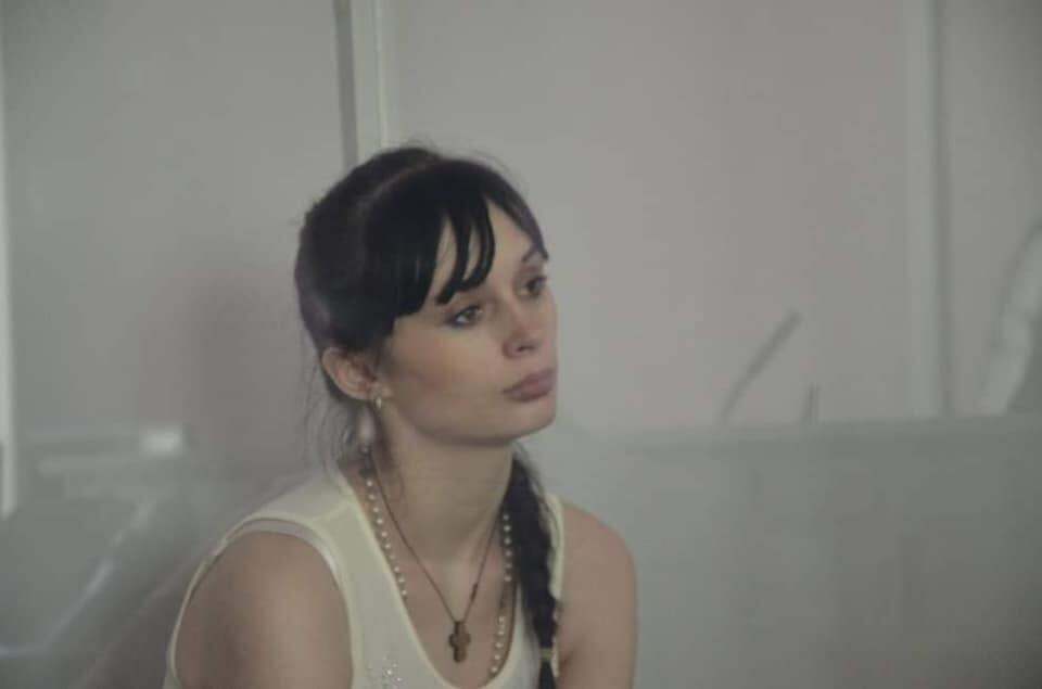 Кристина Антонова на заседании суда. dqxikeidqxitkant