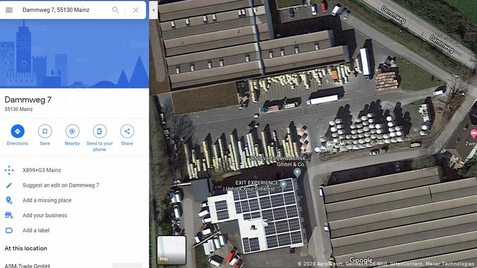 Вид на промзону Майнца с дрона Вид на промзону Майнца с дрона dqxikeidqxiqqeant