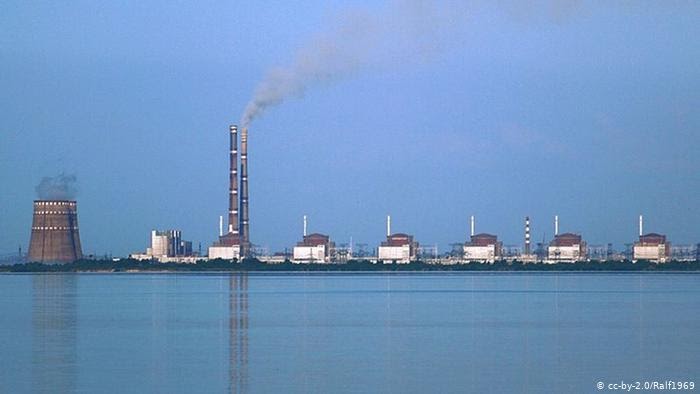 Вид на Запорожскую АЭС Вид на Запорожскую АЭС