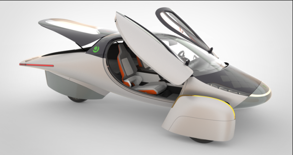 Триколісний електрокар Aptera dqxikeidqxiqqeant