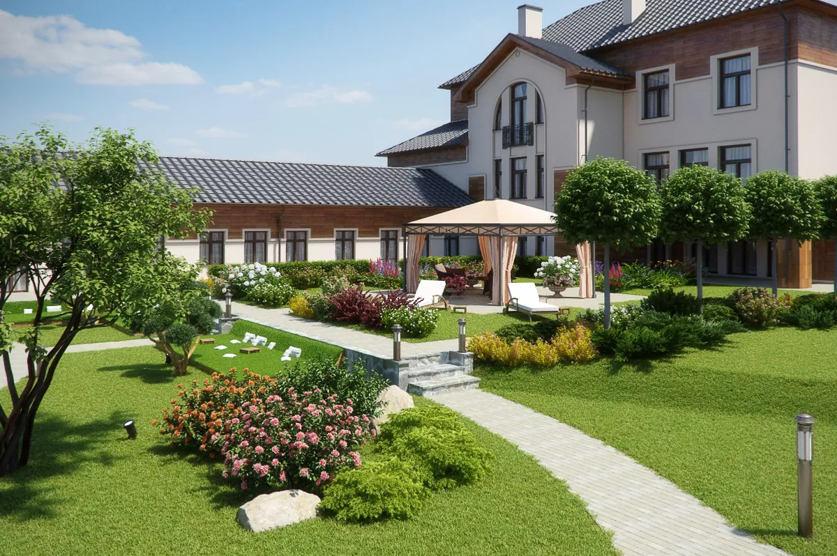 Визуализация проекта дома в Усове