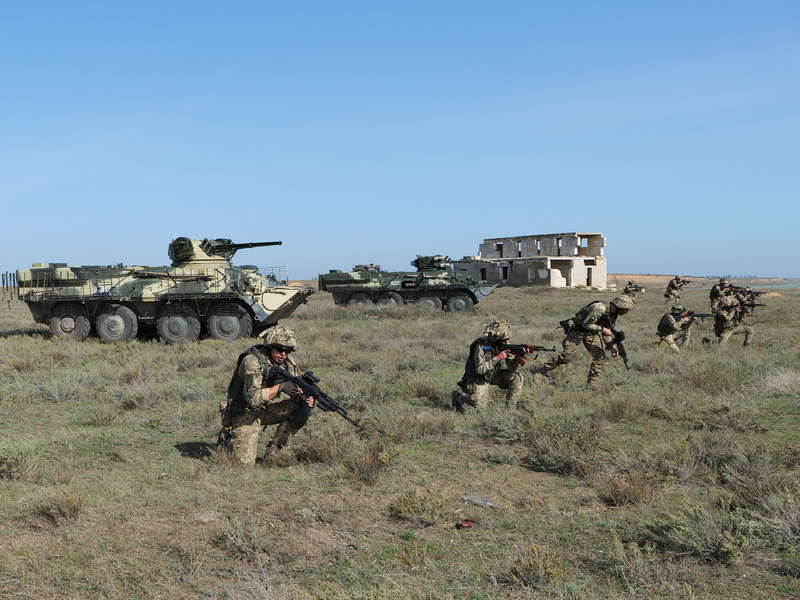 По легенде, ДШВ ВСУ осуществляли штурм господствующей высоты.